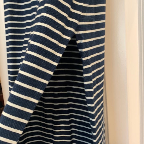 Splendid Navy/White Striped Maxi Skirt Size Medium - Picture 6 of 6